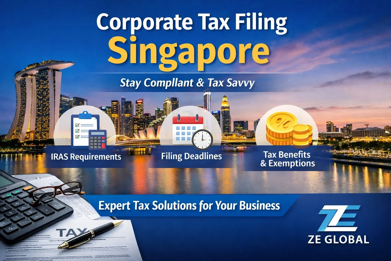 Corporate tax filing Singapore