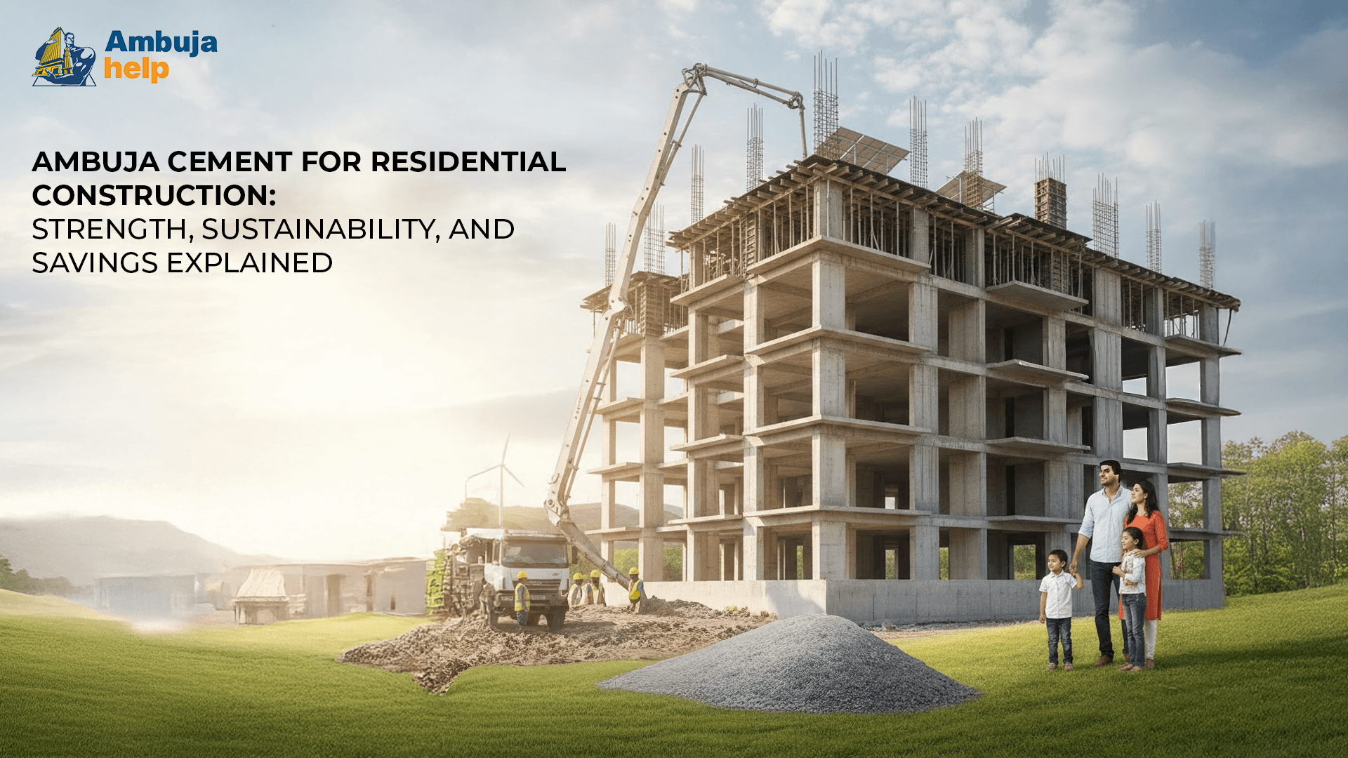 Ambuja Cement for Residential Construction: Strength, Sustainability, and Savings Explained