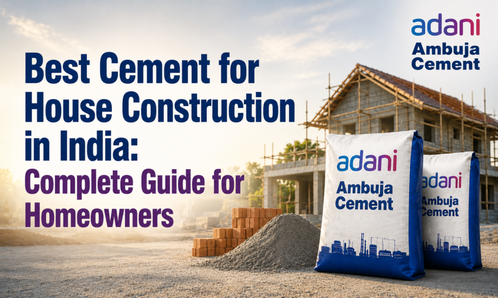 Best Cement for House Construction in India