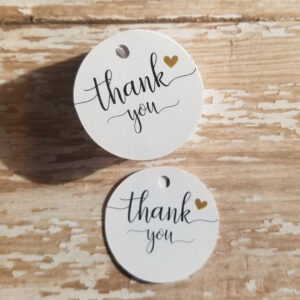 Round Tags for Distinct Product Identity and Brand Messaging